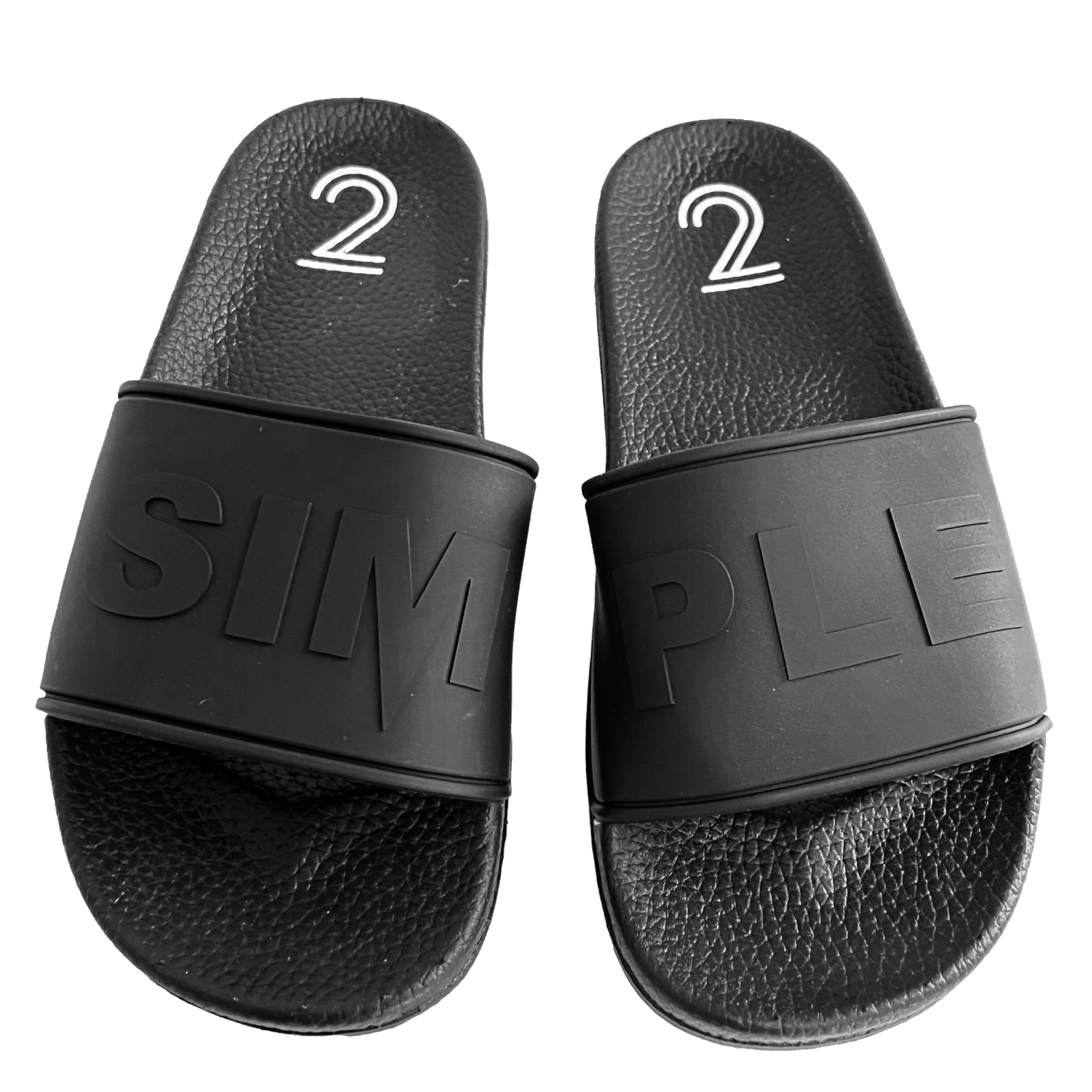 THE SIMPLE SLIDES BLK image 0
