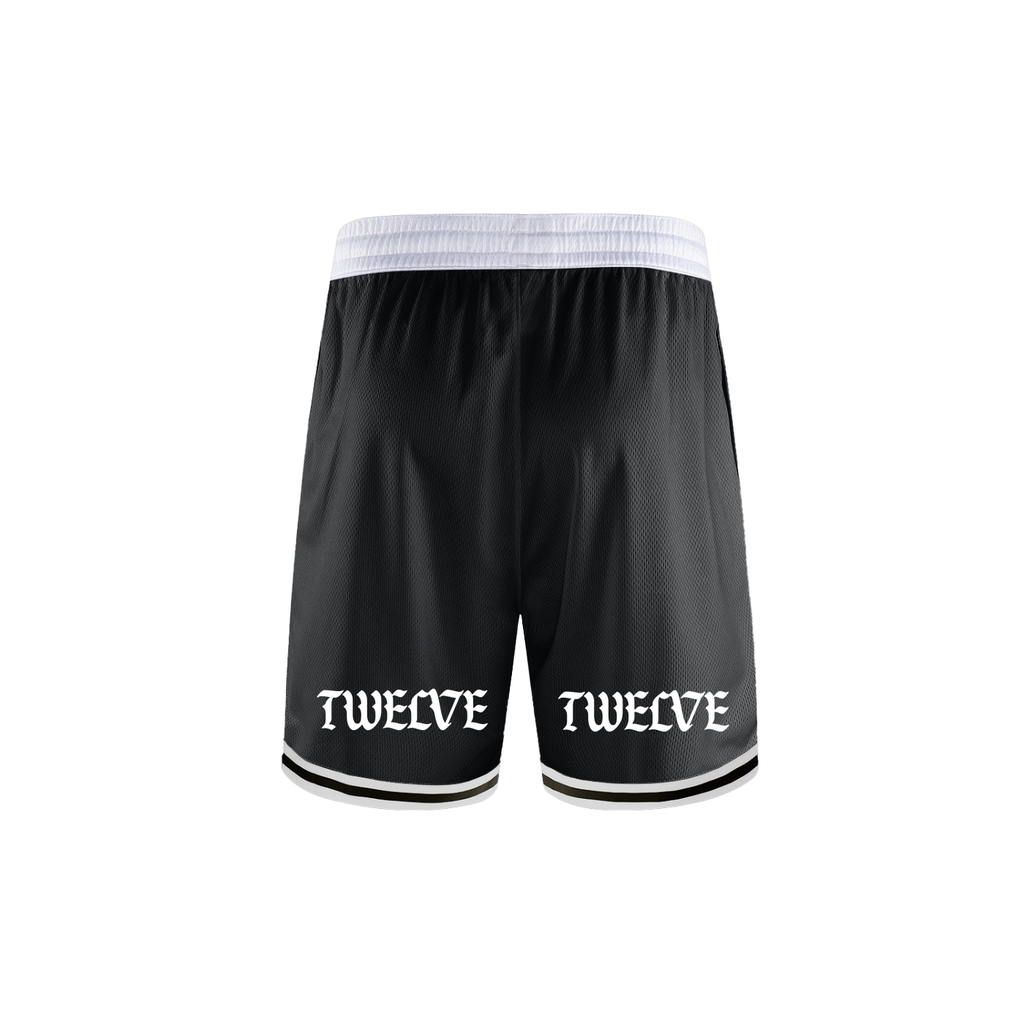 Classic Stripe Trim Basketball Shorts