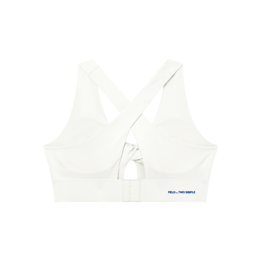 Women's Twist Front V-Neck Sports Bra