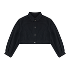 DENIM CROP JACKET by FIELD