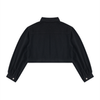 DENIM CROP JACKET by FIELD