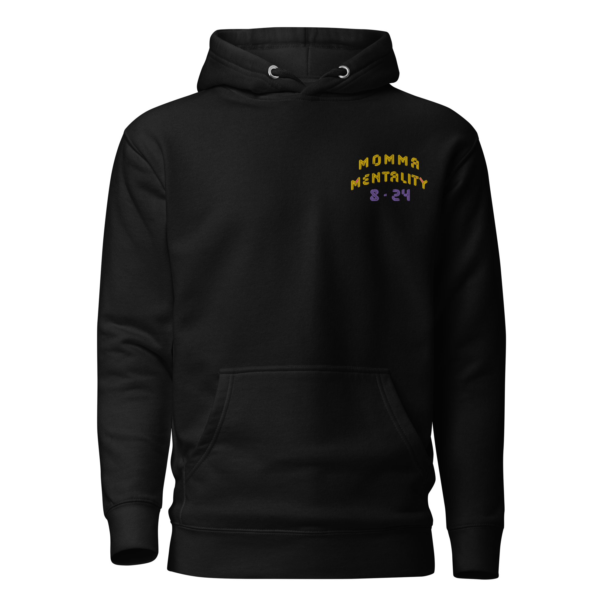 MOMMA MENTALITY HOODIE BLK image 0