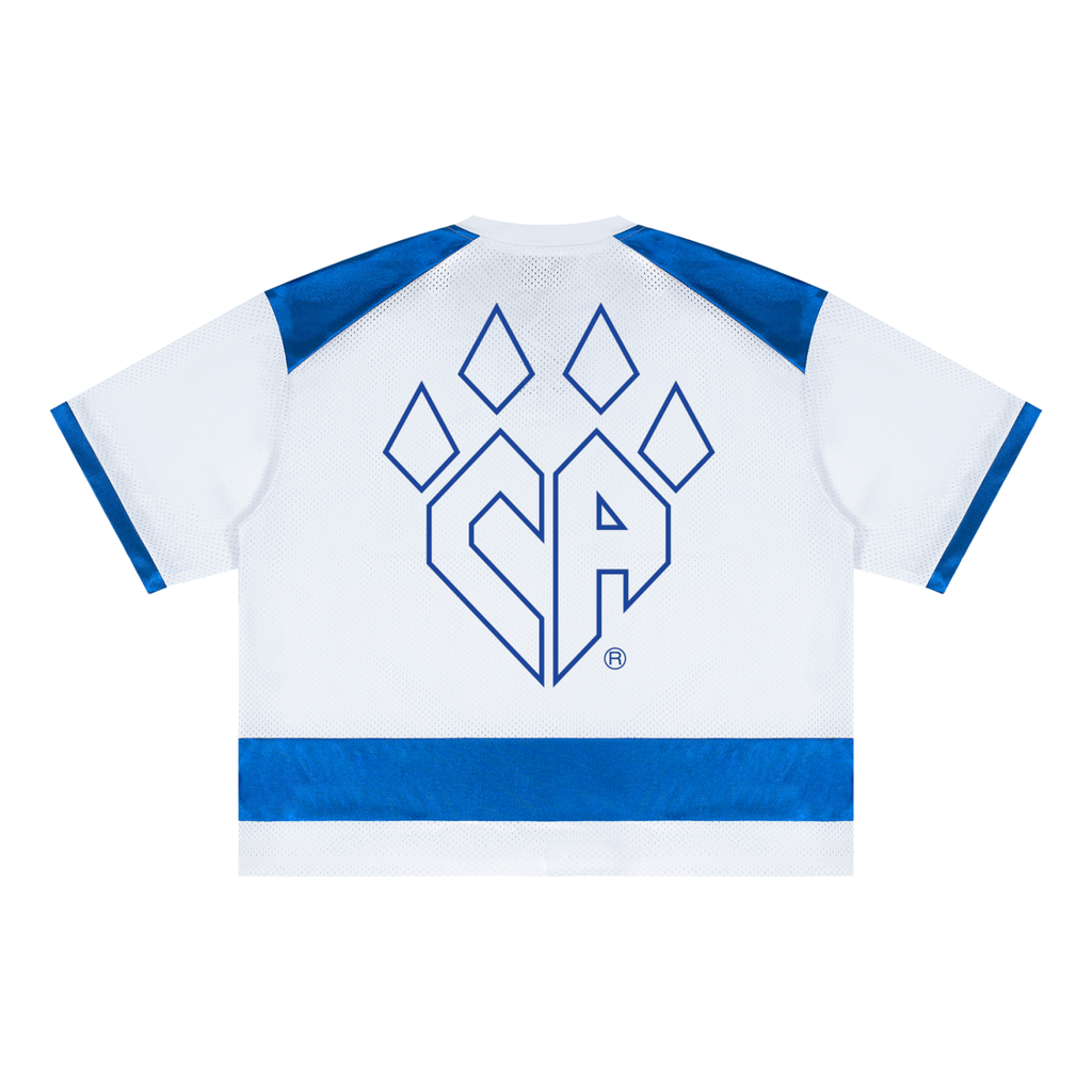 Unisex Raglan Sleeve Mesh Boxy T-Shirt