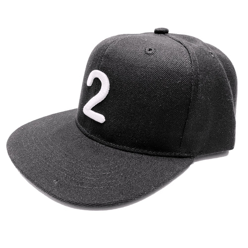 2ND CHANCE HAT BLK image 1
