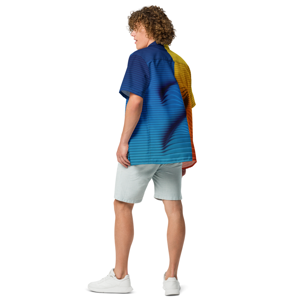 WAVY BUTTON UP SHIRT image 6