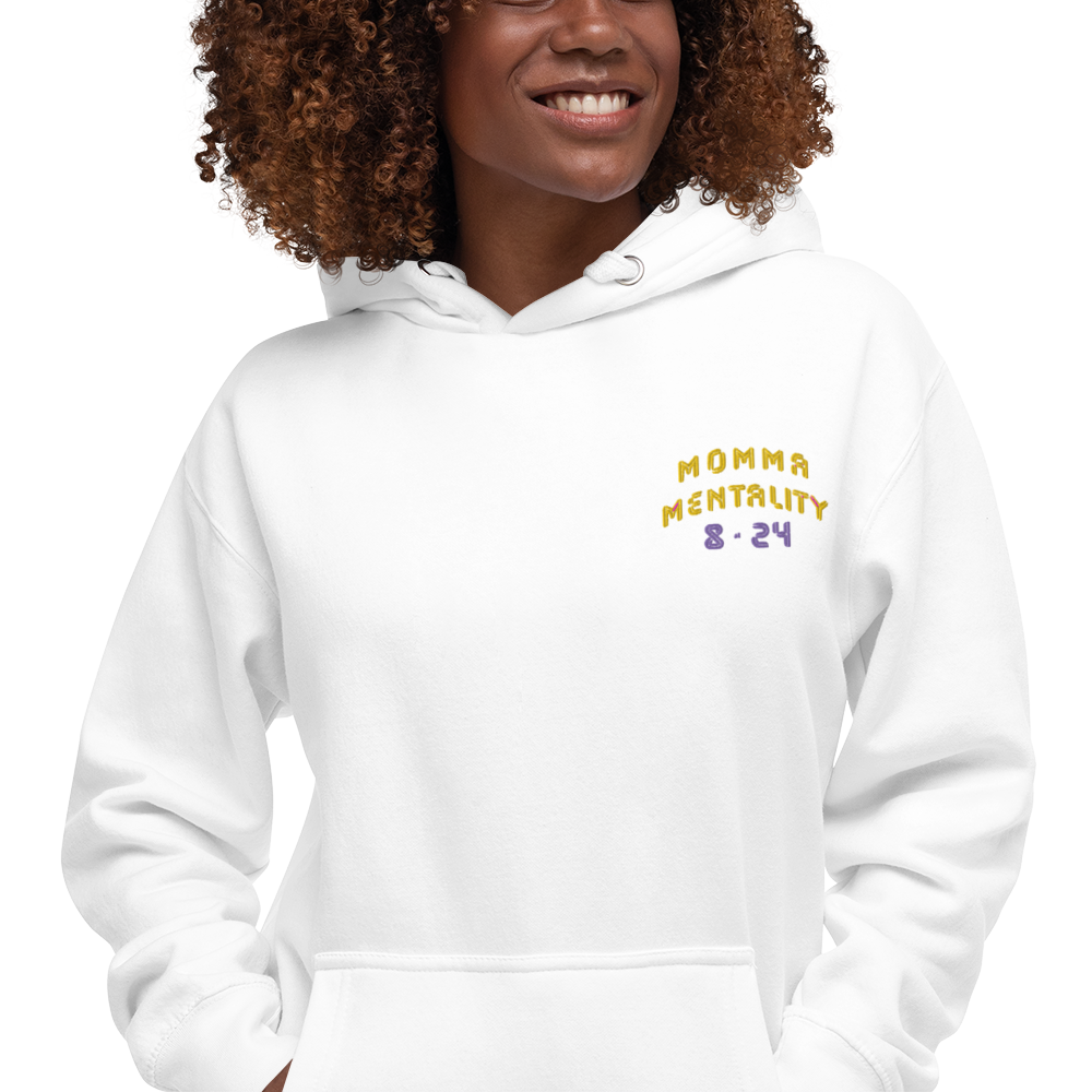 MOMMA MENTALITY SWEAT-SET WHT image 3