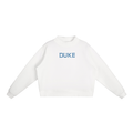 Essential Fleece Mock-Neck Crew Sweatshirt