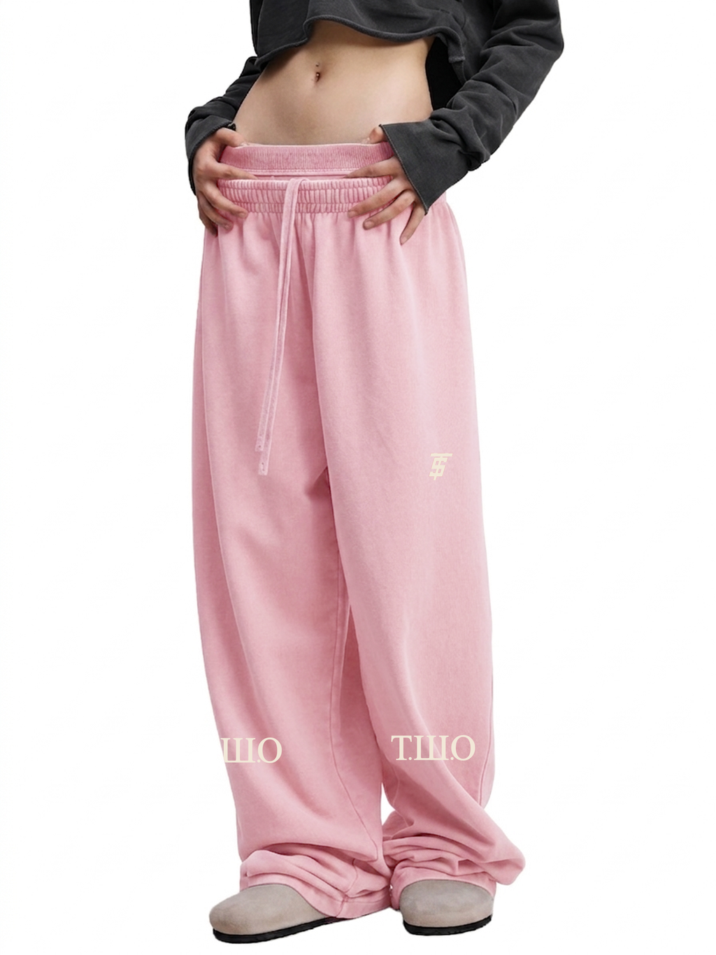 DOUBLE WAISTED SWEATS image 2