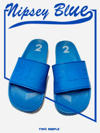THE ‘Nipsey Blue’ SIMPLE SLIDES image 1