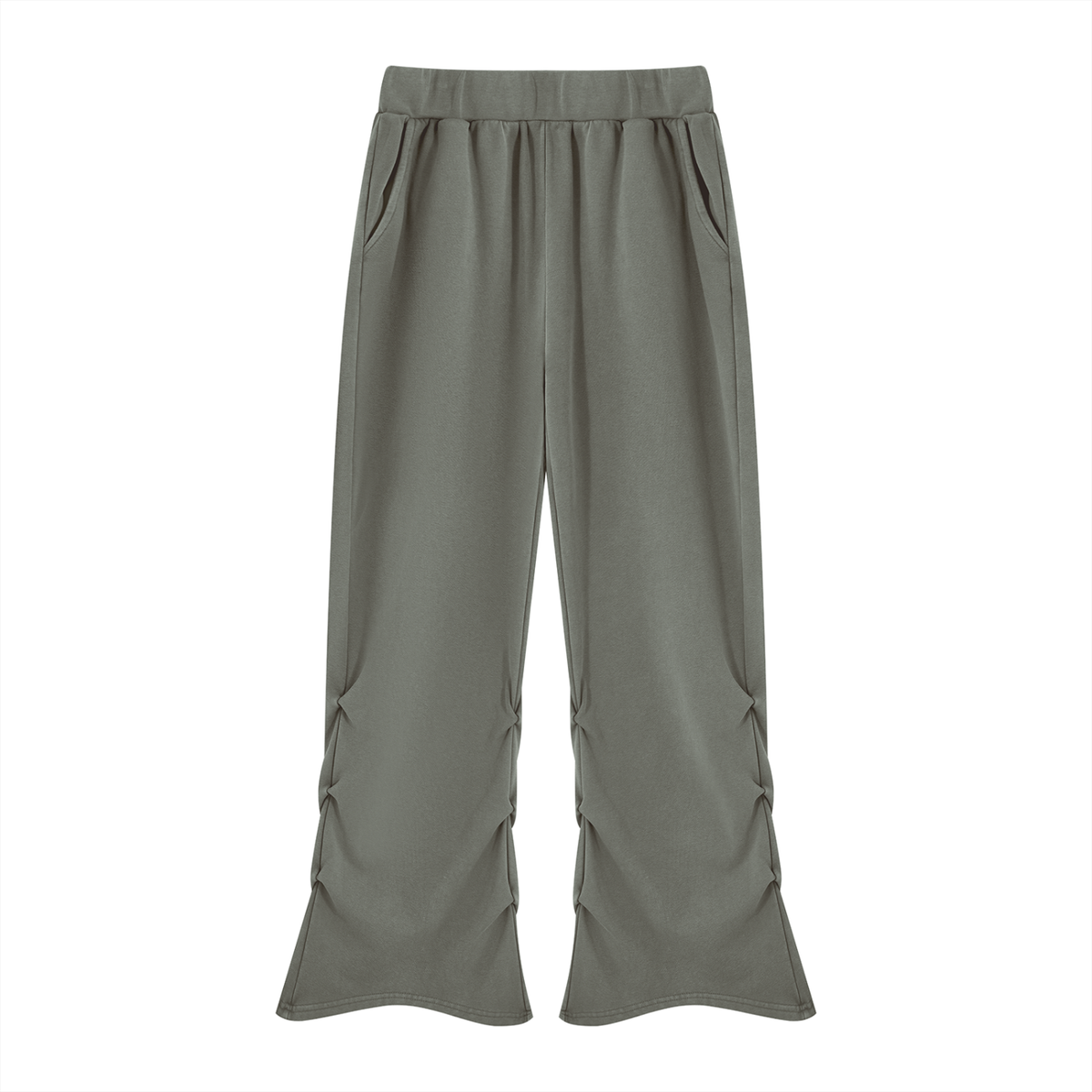 Women’s Vintage Wash Ruched Sweatpants