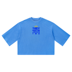 JESUS HATE WAFFLE 3/4 OVERSIZED TEE