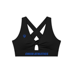 Women's Twist Front V-Neck Sports Bra