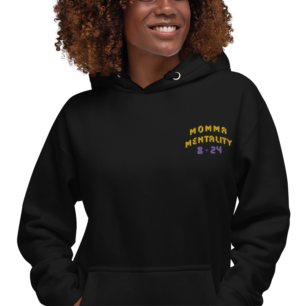 MOMMA MENTALITY HOODIE BLK image 3
