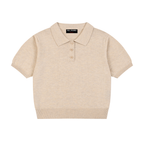 Women’s Knit Cotton Polo Shirt