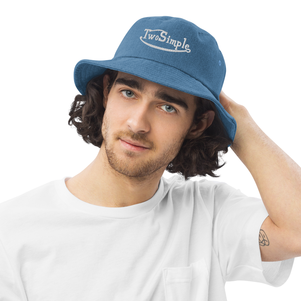 VON-DUTCH DENIM BUCKET HAT image 1