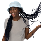 VON-DUTCH TERRY CLOTH BUCKET HAT LIGHT BLU image 2