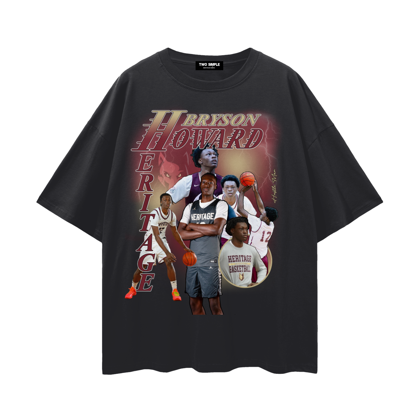 Bryson Howard "Hustle Man" Student TEE image 2
