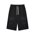 Relaxed Drawstring Three-quarter Sweatpants
