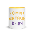 MOMMA MENTALITY MUG YELLOW image 0