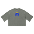 JESUS HATE WAFFLE 3/4 OVERSIZED TEE