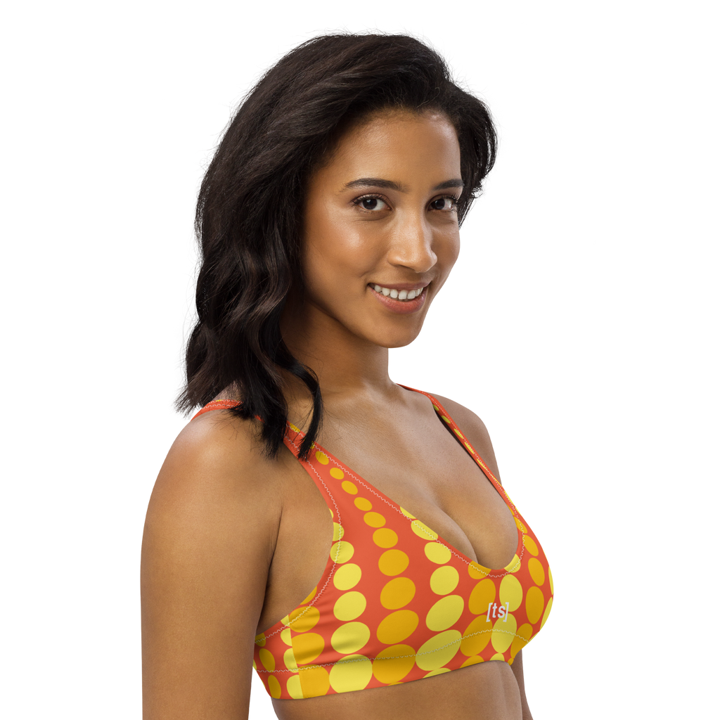 SUNNY SPOT HIGH-WAITED BIKINI (TOP) image 3