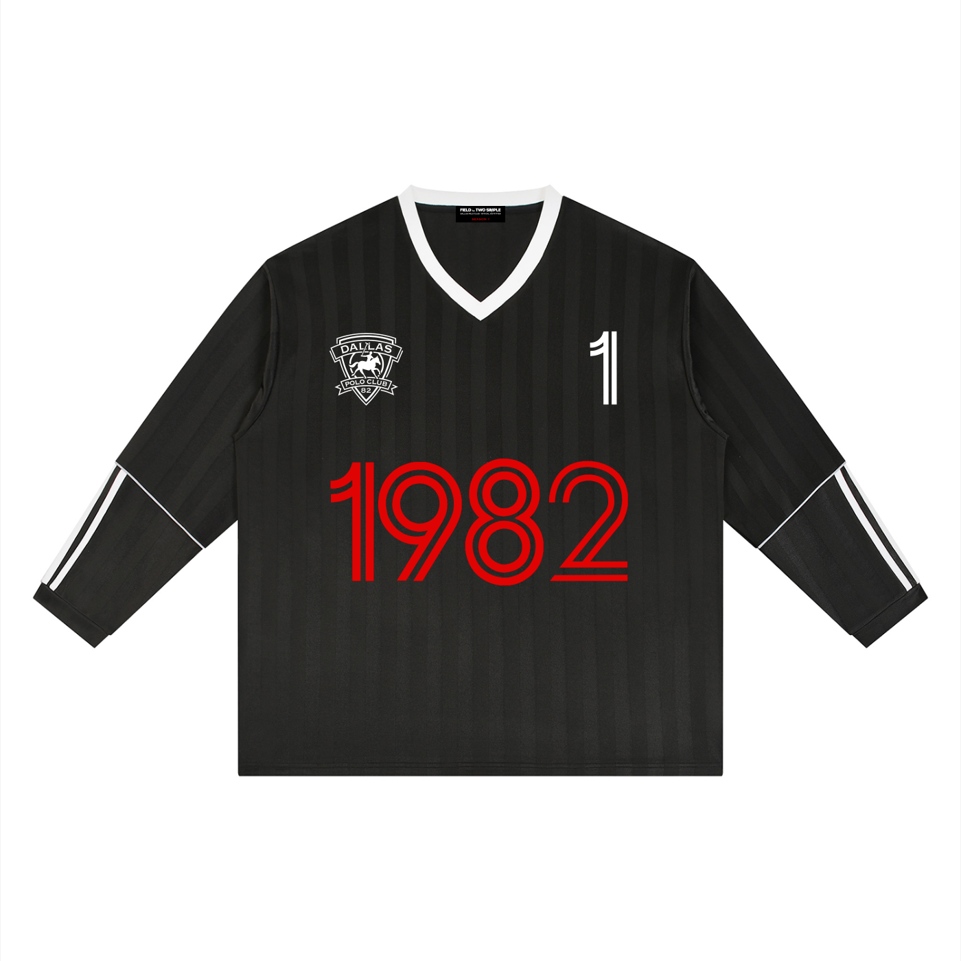 Unisex Striped Soccer Jersey