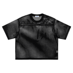 See-through Boxy Net T-Shirt