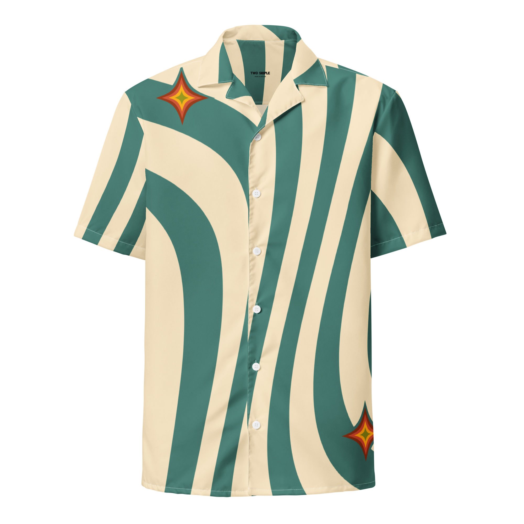 WORSHIP TEAM BUTTON - UP SHIRT image 0