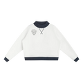 Women’s Mock Neck Crewneck Sweatshirt