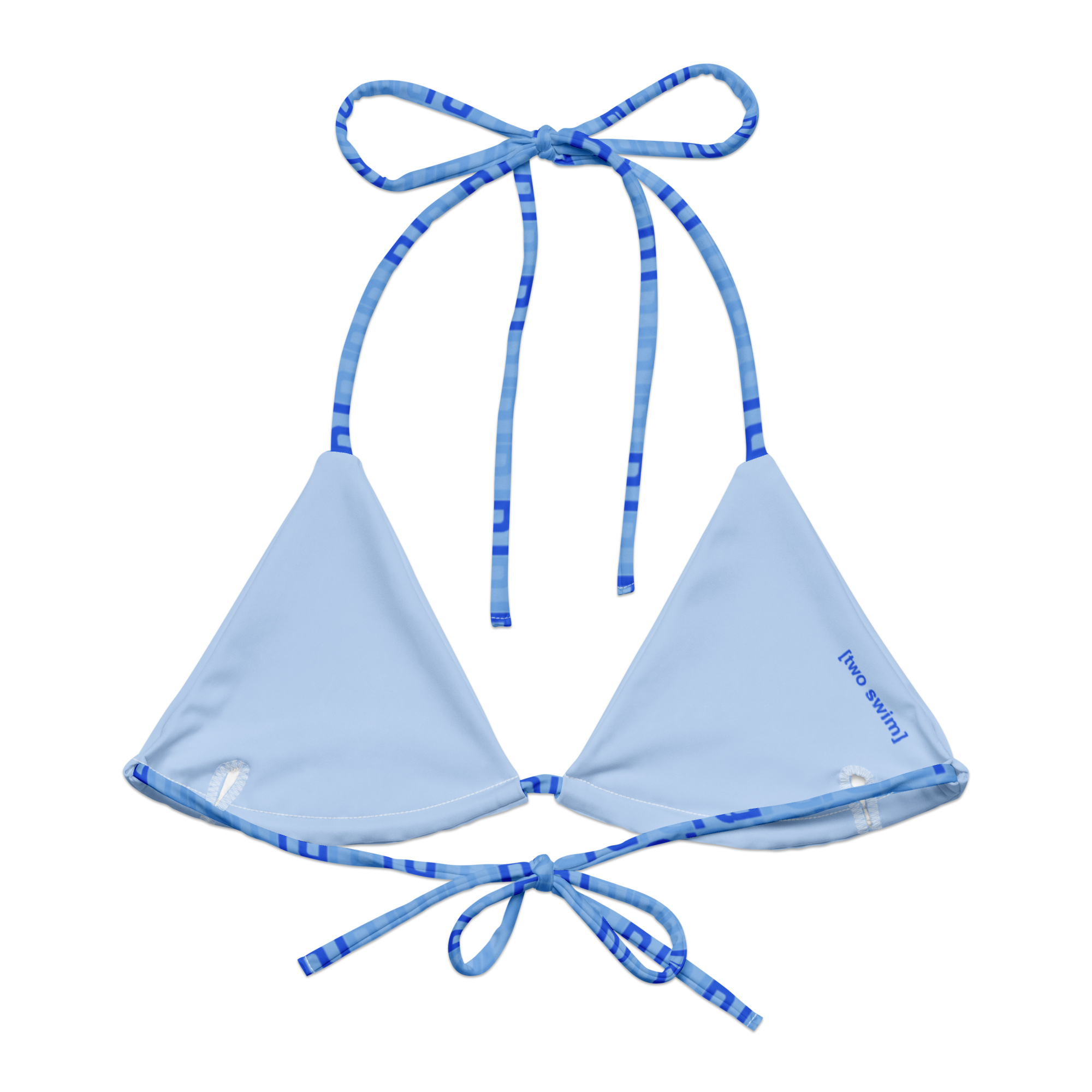 ALL GUCCI STRING BIKINI (TOP) image 1