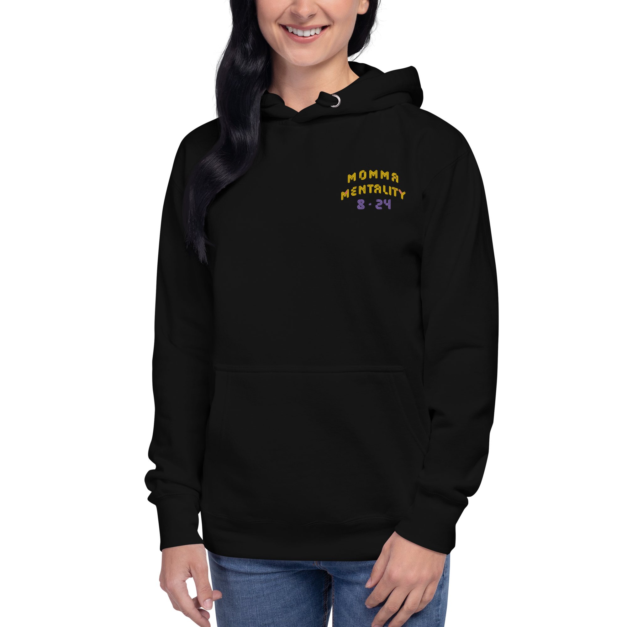 MOMMA MENTALITY HOODIE BLK image 4