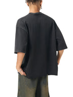 Snow Wash Raw-Hem Boxy T-shirt image 6