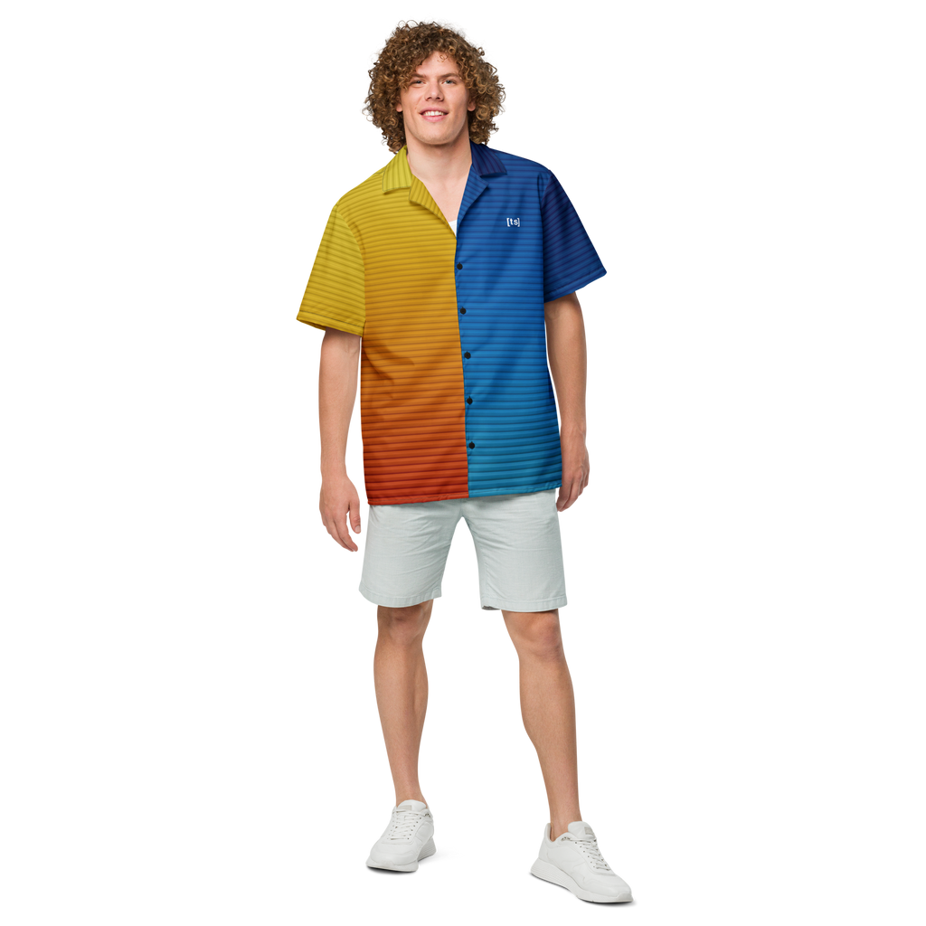 WAVY BUTTON UP SHIRT image 5