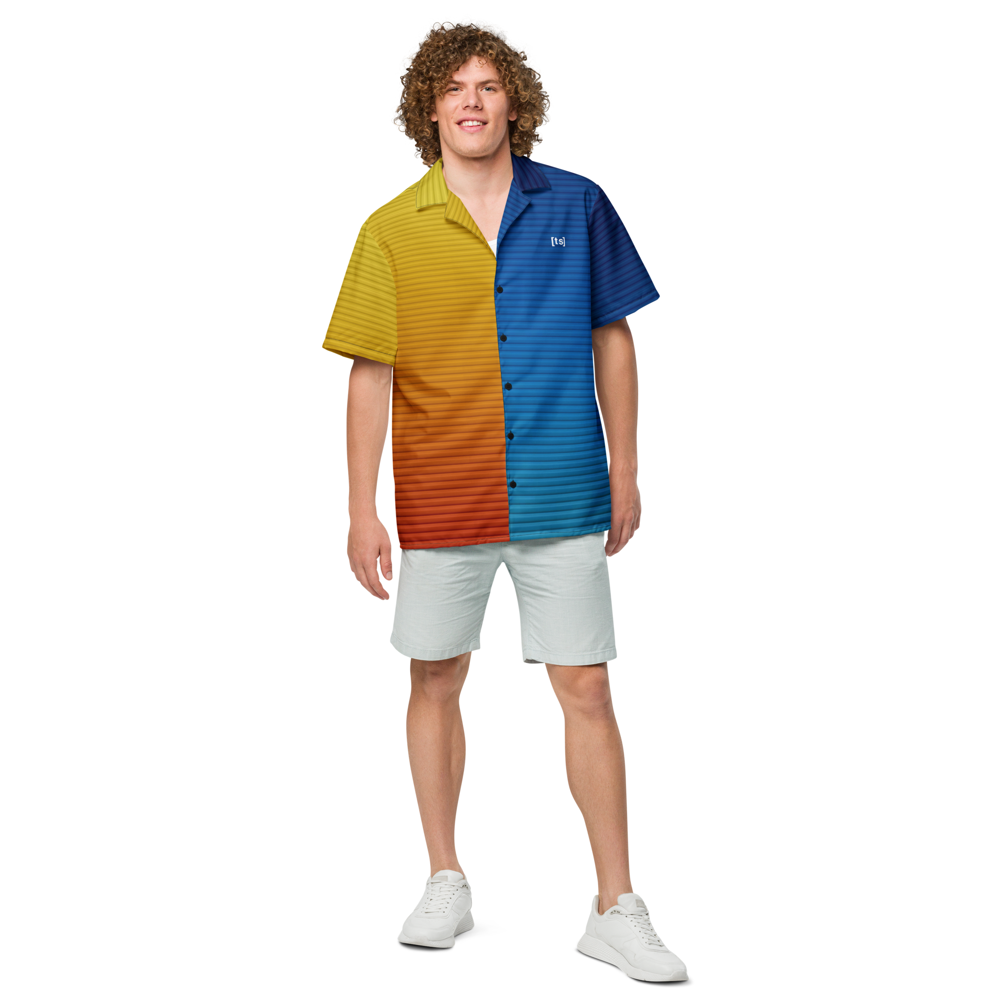 WAVY BUTTON UP SHIRT image 5