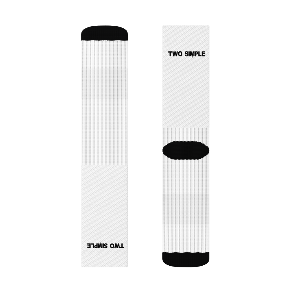 TWO SIMPLE CREW SOCKS image 0