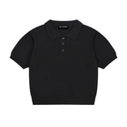 Women’s Knit Cotton Polo Shirt