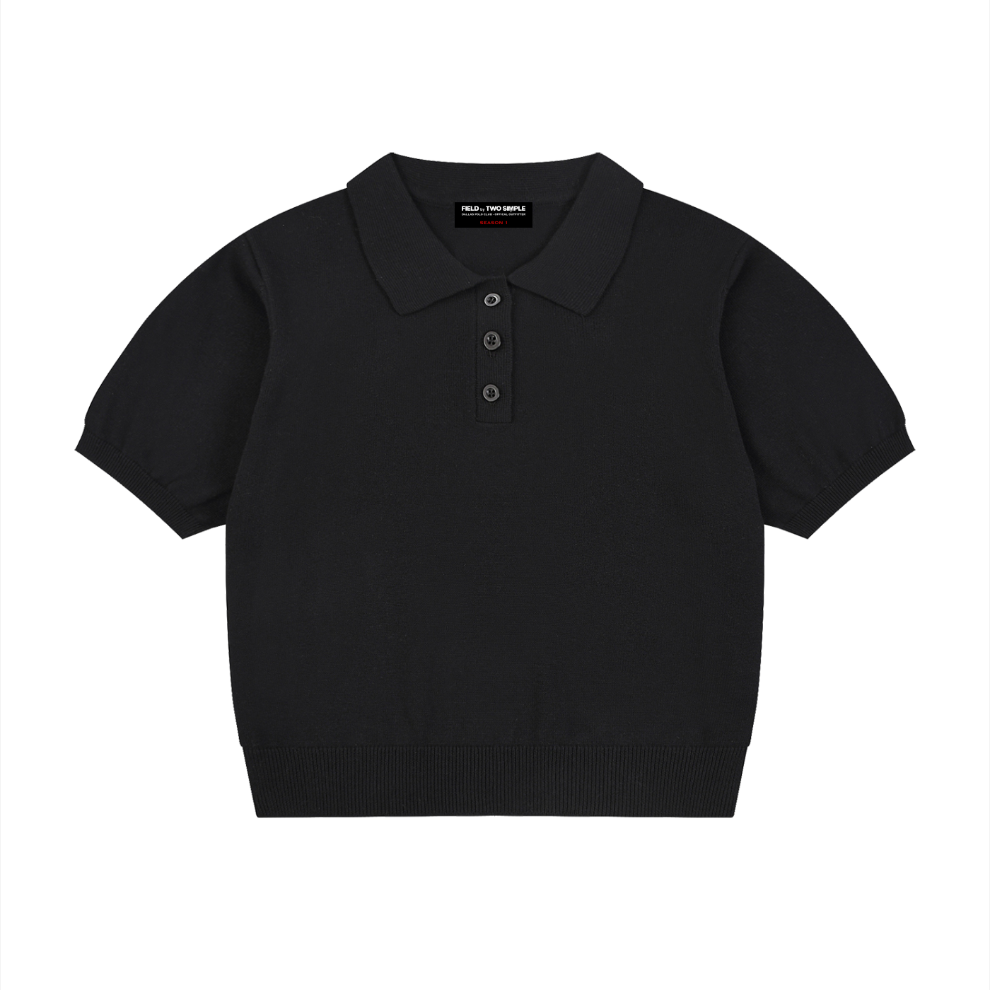 Women’s Knit Cotton Polo Shirt