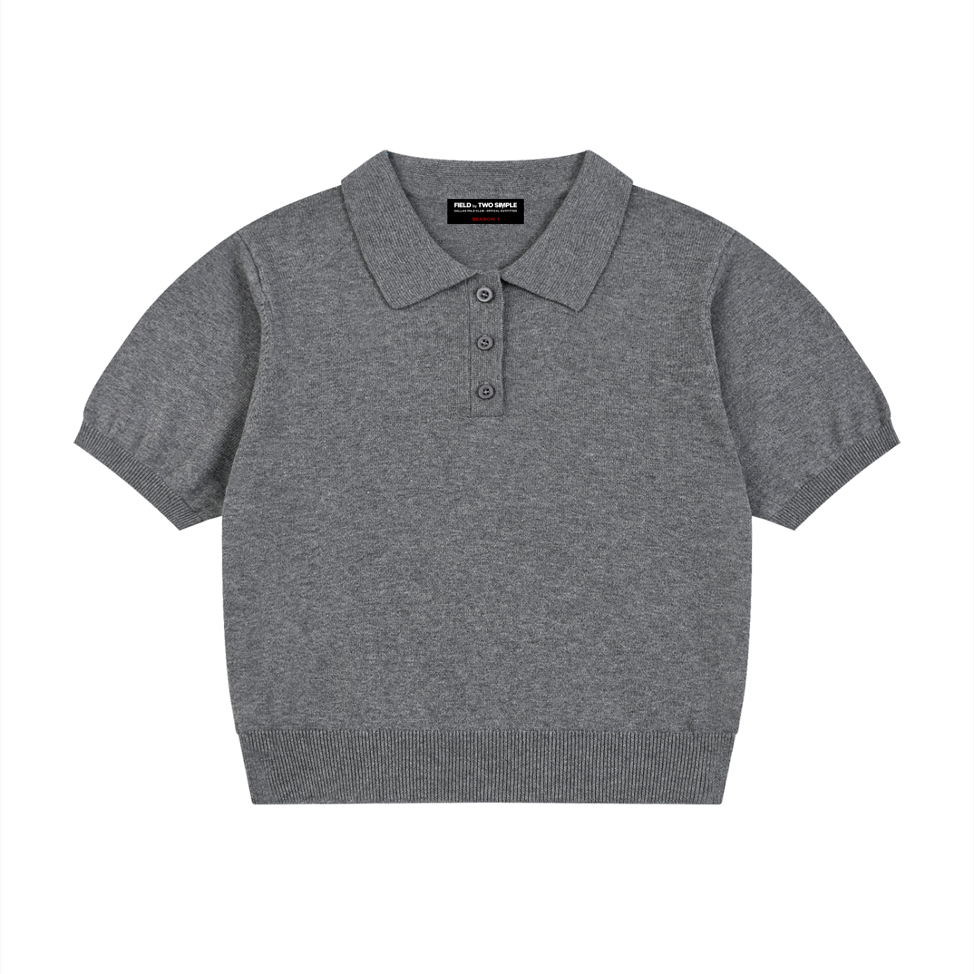 Women’s Knit Cotton Polo Shirt