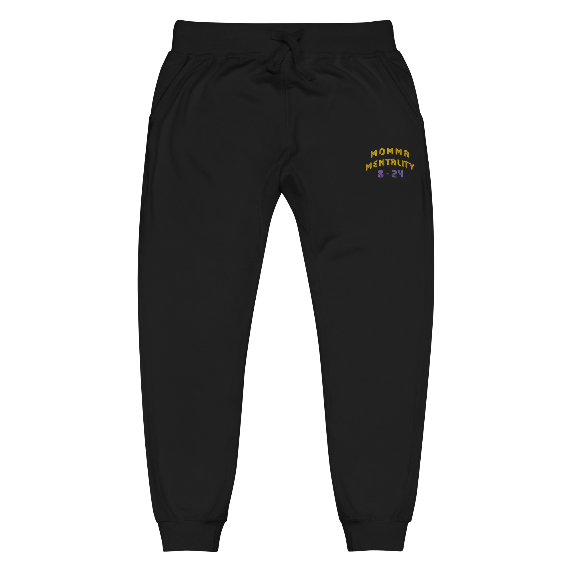MOMMA MENTALITY SWEATS BLK image 0