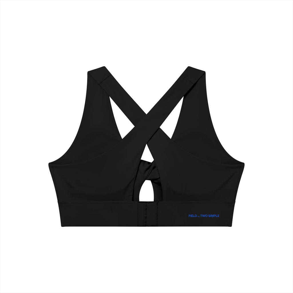 Women's Twist Front V-Neck Sports Bra