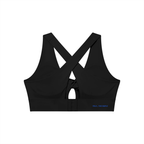Women's Twist Front V-Neck Sports Bra
