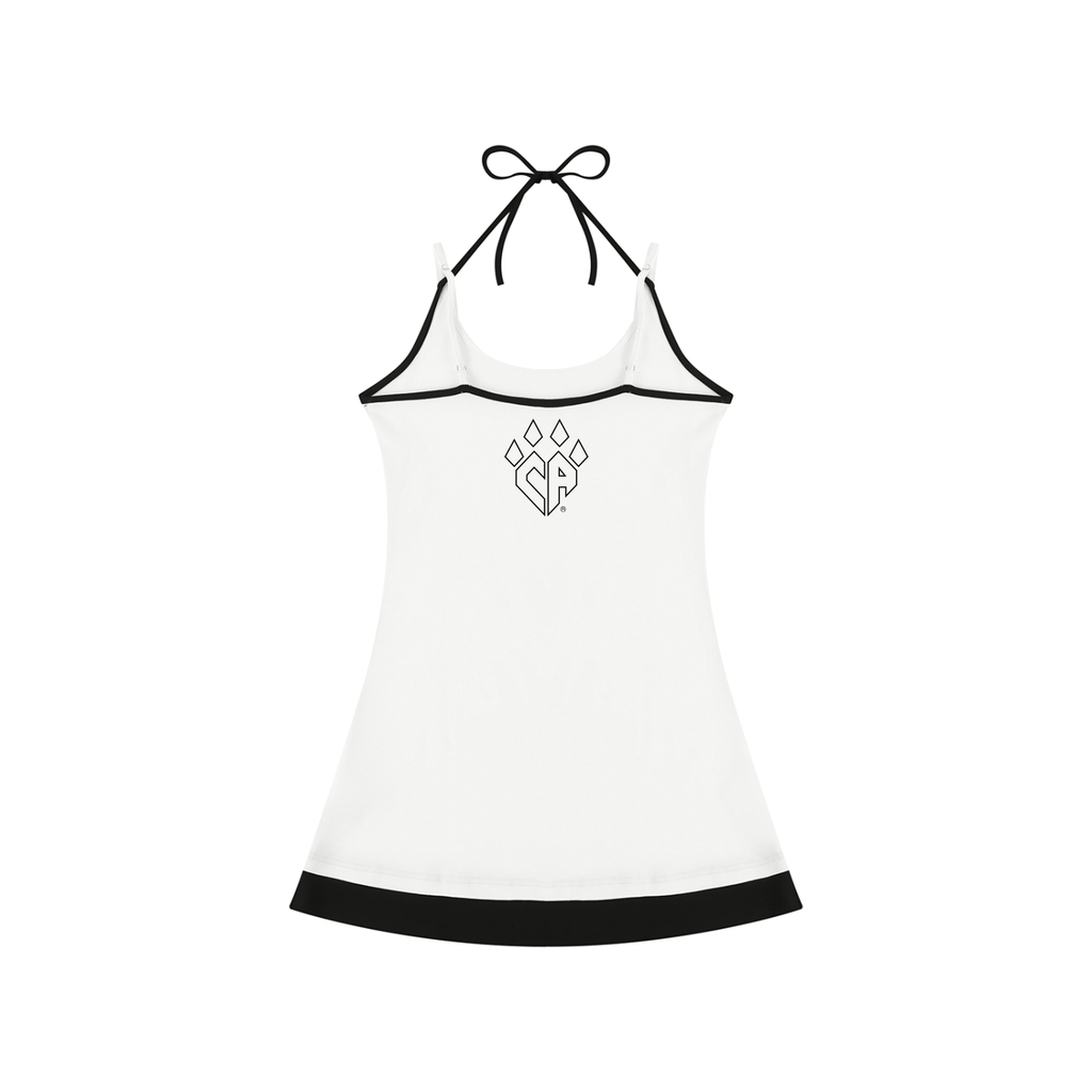 Women’s Color Block Sleeveless Dress