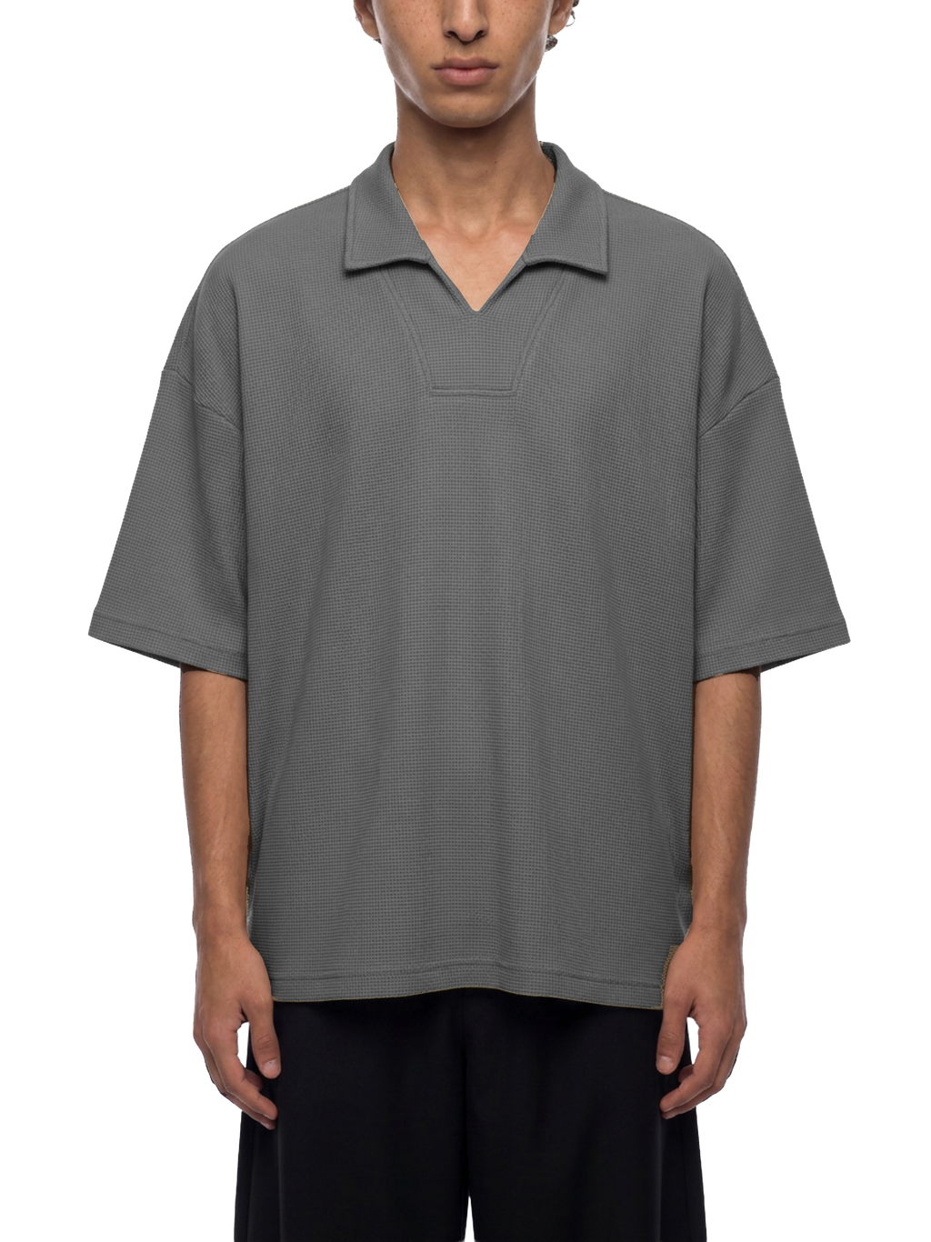 VINTAGE WAFFLE POLO by FIELD