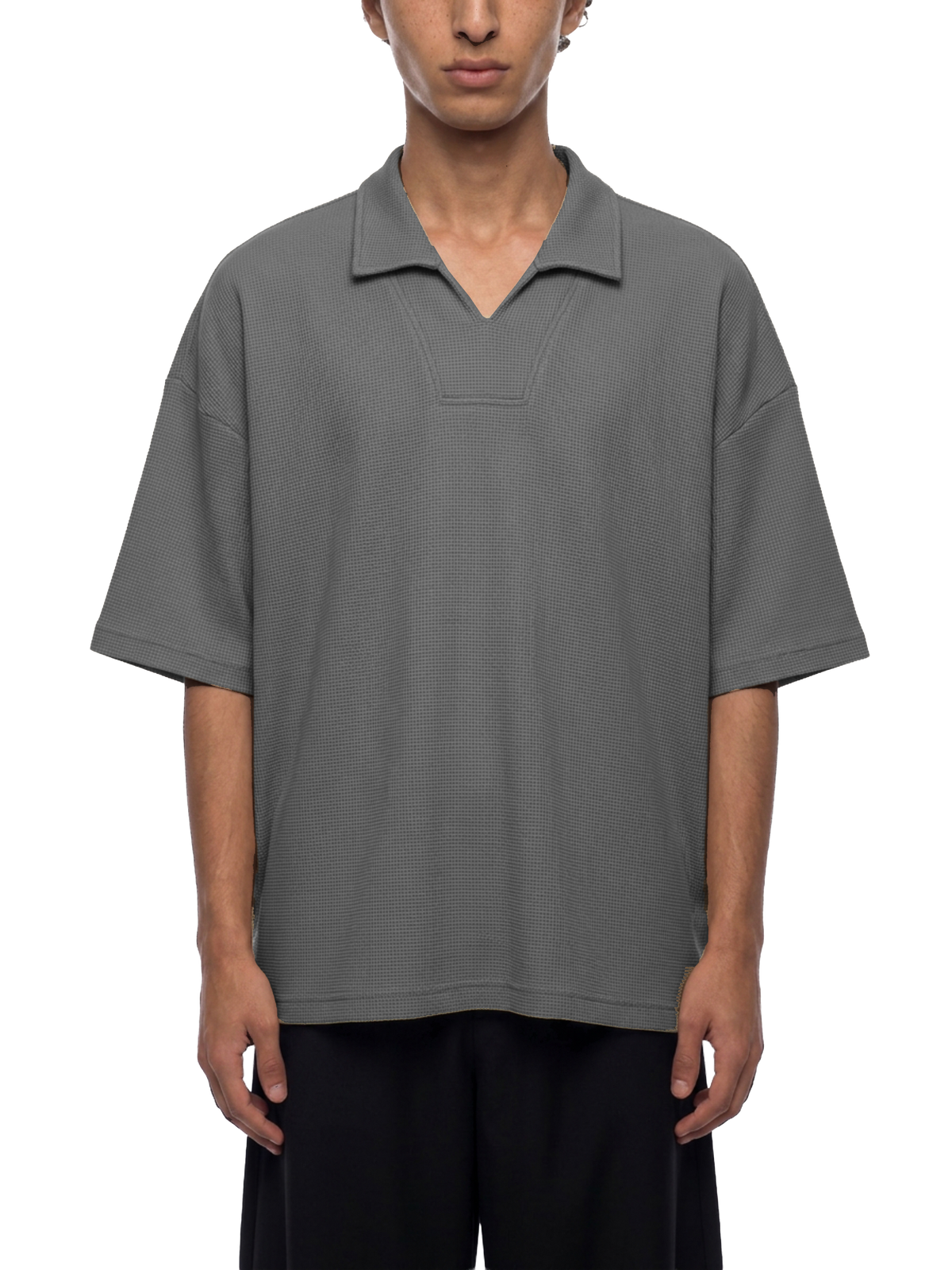 VINTAGE WAFFLE POLO by FIELD
