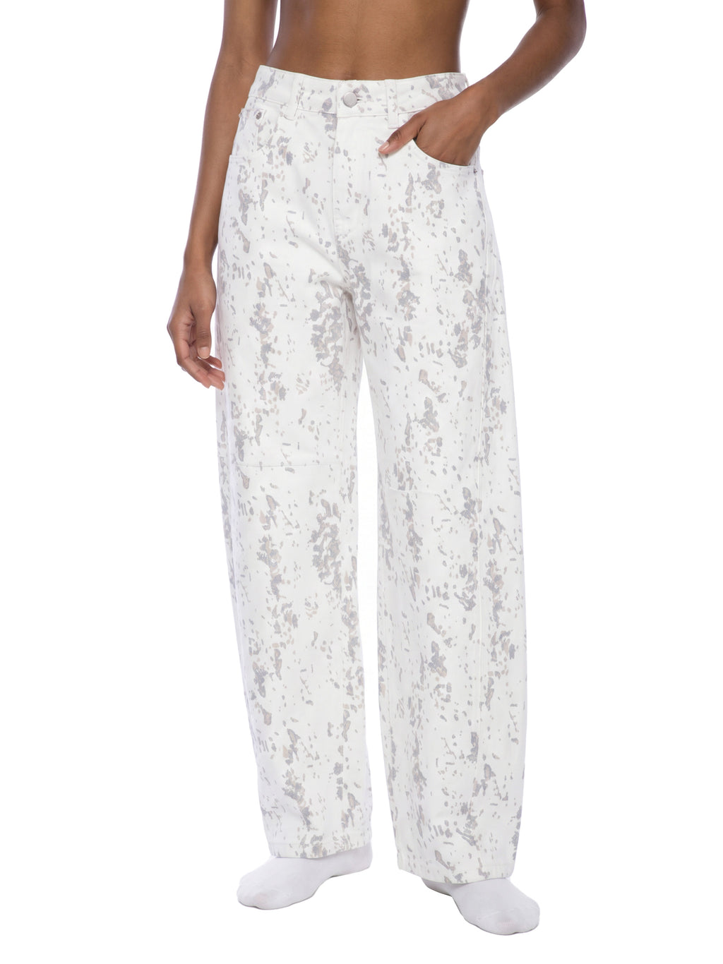 SPLATTER BARREL JEANS 'WOMENS' by FIELD