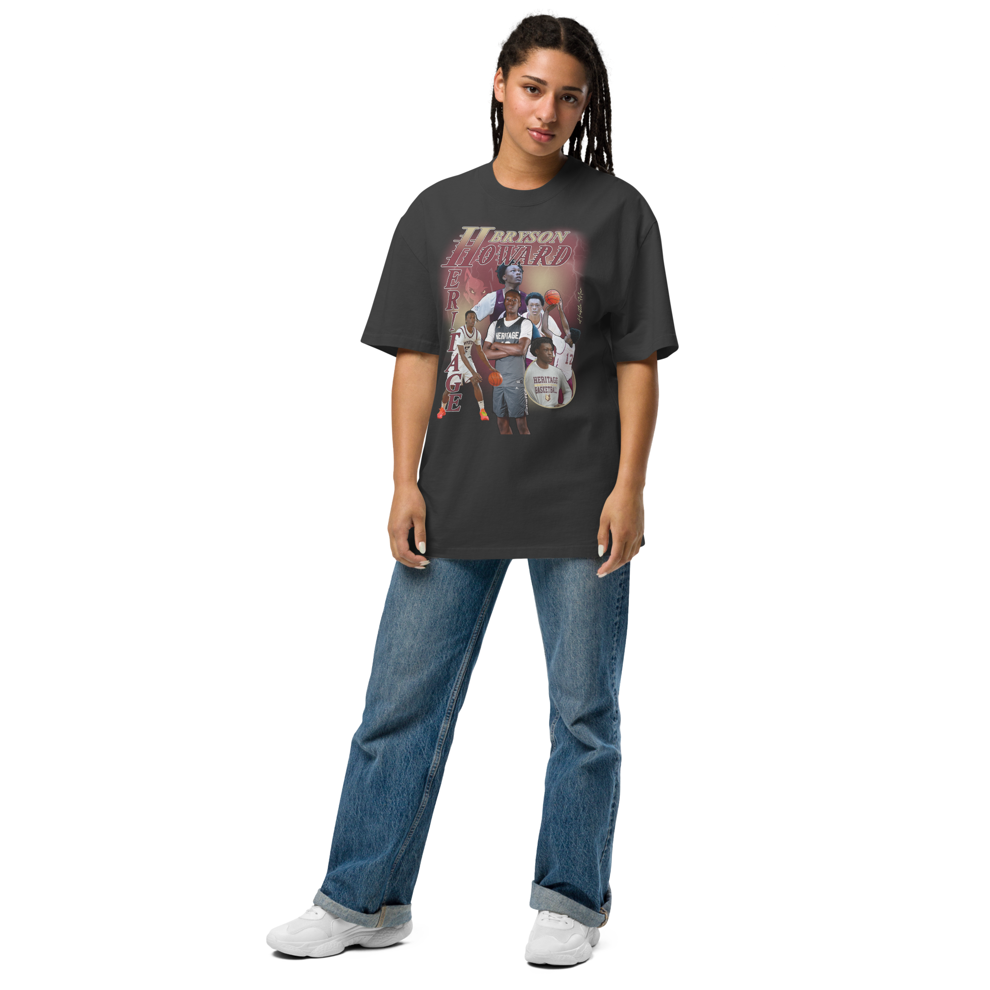 Bryson Howard "Hustle Man" PREMIUM TEE image 10