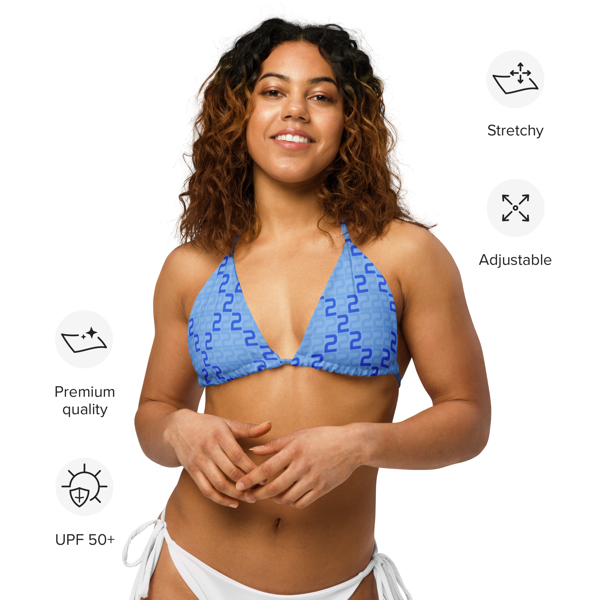 ALL GUCCI STRING BIKINI (TOP) image 4
