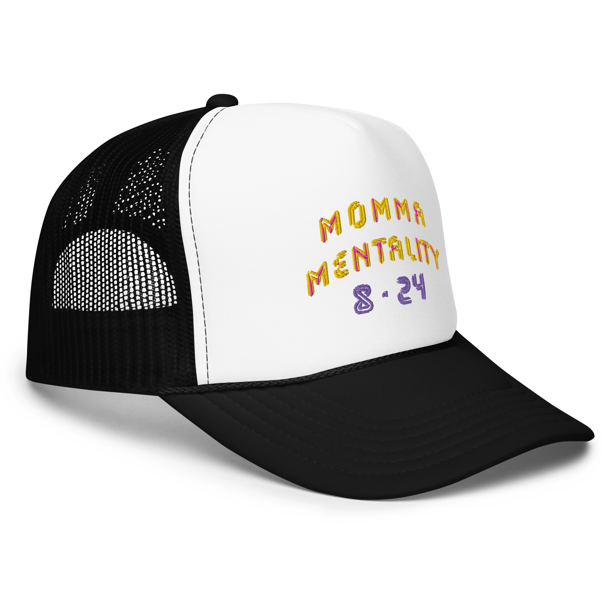 MOMMA MENTALITY TRUCKER HAT image 1