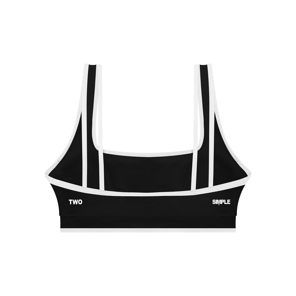 TWO TONE SPORTS BRA by FIELD