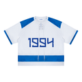 Unisex Raglan Sleeve Mesh Boxy T-Shirt